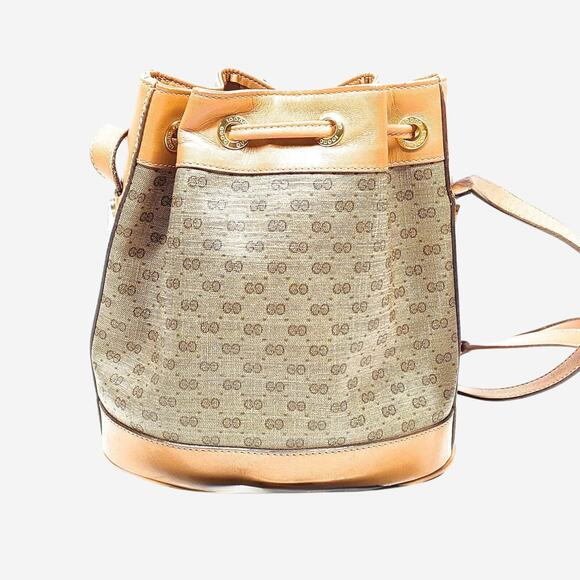 Gucci Vintage Monogram Mini Bucket Bag - Picture 2 of 9